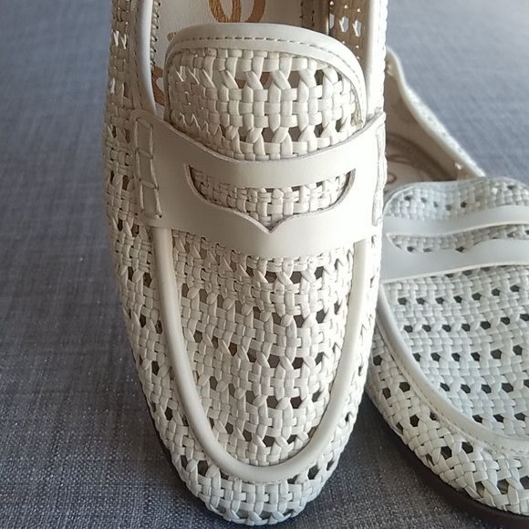 Sam Edelman Leora Woven Slip On Loafers - Picture 8 of 15